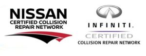 nissan and infiniti certified repair network logo